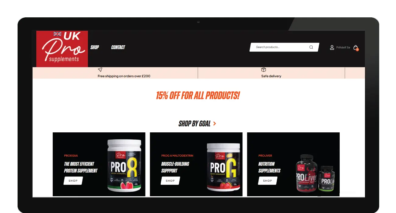 ProSupplements e-shop